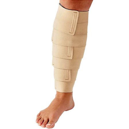 Envoltorio De Compressao Ajustavel - Ready Wrap - Panturrilha - Tam M - Bege