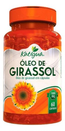 Óleo De Girassol 60 Cápsulas 1000mg - Katigua - A