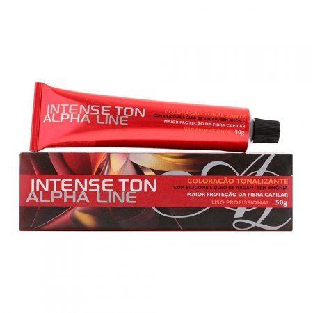 Tonalizante Intense 2.1 Preto Azulado Alpha Line