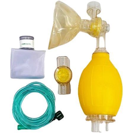 Reanimador Manual Vinil Com Reservatório Oxigel - Infantil