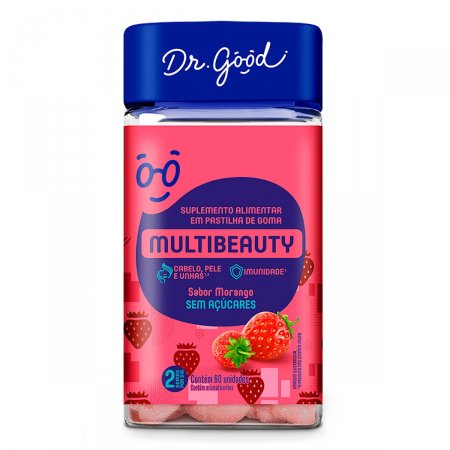 Suplemento Alimentar Dr. Good Multibeauty com 60 Unidades