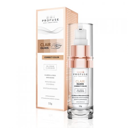 Clair Olhos Correct Color Creme Clareador Profuse com 15g