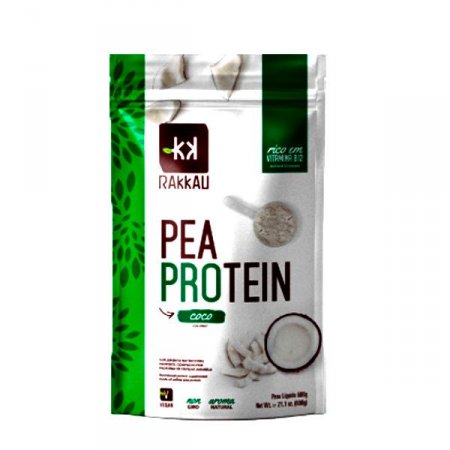 Proteína Concentrada De Ervilha Amarela Pea Protein Coco Rakkau 600g