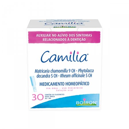 Camilia Solução Oral com 30 flaconetes de 1ml