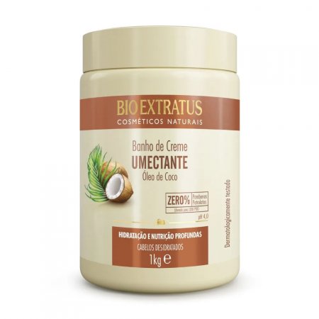 Máscara Banho de Creme Umectante Bio Extratus 1kg 