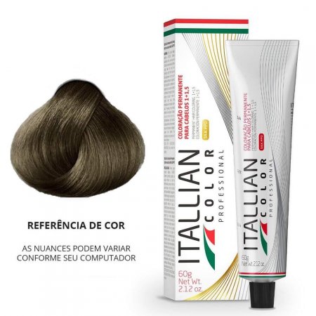 Coloração 731 Louro Dourado Cinza Itallian 60G