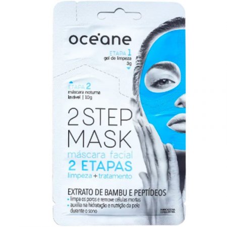 Océane 2 Step Bambu e Peptídeo - Máscara Facial