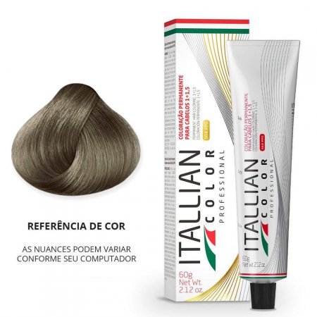 Coloração 71 Louro Cinza Itallian 60G