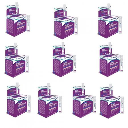 Soro Fisiologico ADV 5ml com 10 Ampolas Kit com 10 Unidades