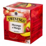 Chá Twinings Morango e Manga 15g - caixa com 10 unid