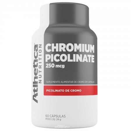 Chromium Picolinate 250 mcg 60 CapS - Atlhetica