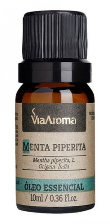 Óleo Essencial Menta Piperita 10ml - Via Aroma
