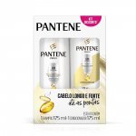 Kit Pantene Shampoo + Condicionador 175ml Liso Extremo