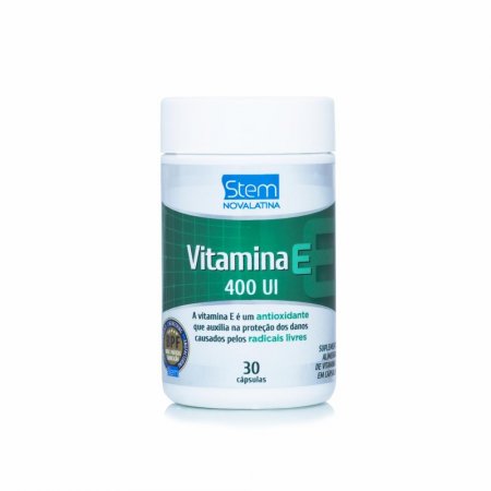 Vitamina E 400UI 30 Cápsulas Stem
