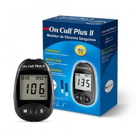 Medidor de Glicose On Call Plus II