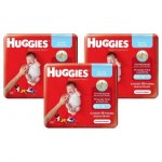 Kit com 3 Fraldas Huggies Supreme Care Rn - 18 Fraldas Descartáveis cada Pacote