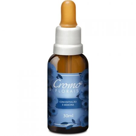 Cromo Florais Concentração e Memória 30ml