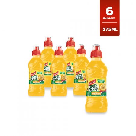 Kit 6 Sucos de Maracujá Fruit Shoot 275 ml