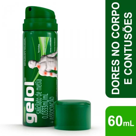 Gelol 0,0333ml/ml Aerosol com 60ml