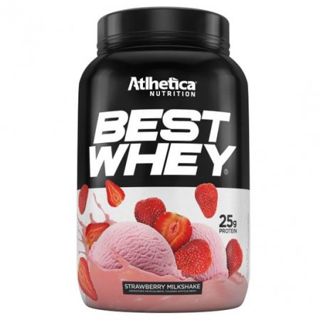 Best Whey Morango 900g Atlhetica Nutrition