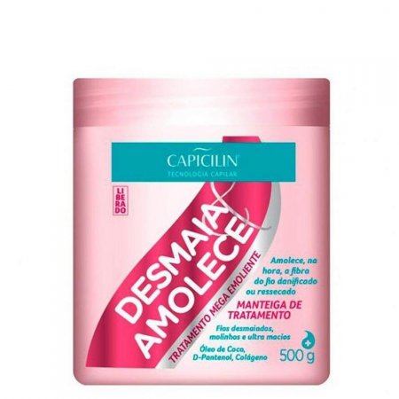 Máscara capilar capicilin desmaia e amolece 500g