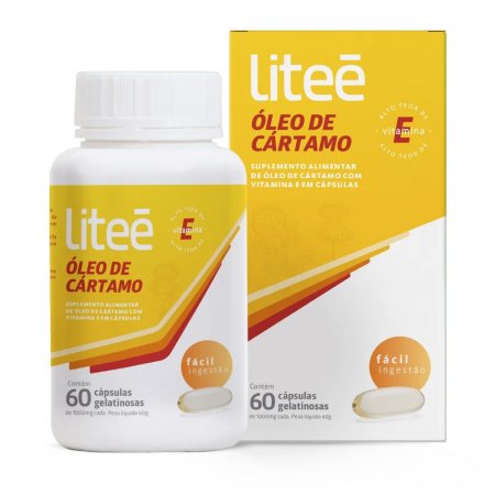 Óleo Cartamo Liteé 60 Cápsulas Gelatinosas