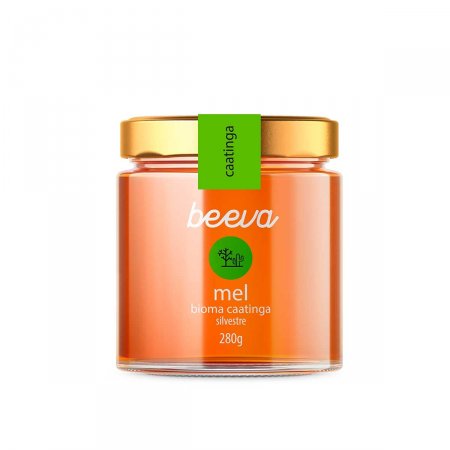 Mel Beeva Caatinga Silvestre Vidro com 280g