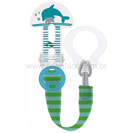 Prendedor para Chupeta Clip It! Golfinho - MAM