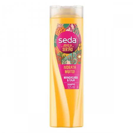 Shampoo Seda Joias do Sertão Hidrata Muito 325ml