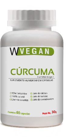 Cúrcuma WVegan 60 cápsulas 500mg