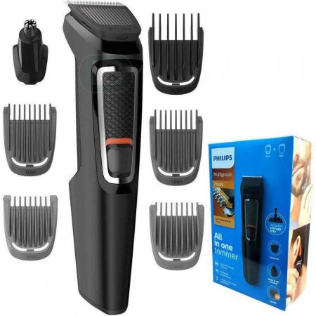 Aparador de Pêlos Multigroom 7 Acessórios Philips