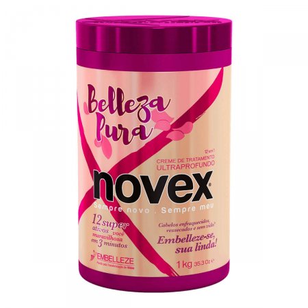 Creme de Tratamento Novex Belleza Pura com 400g