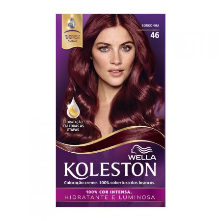 Tinta de Cabelo Koleston Borgonha 46