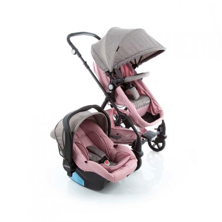 Travel System Poppy Duo Cosco - Rosa Mescla