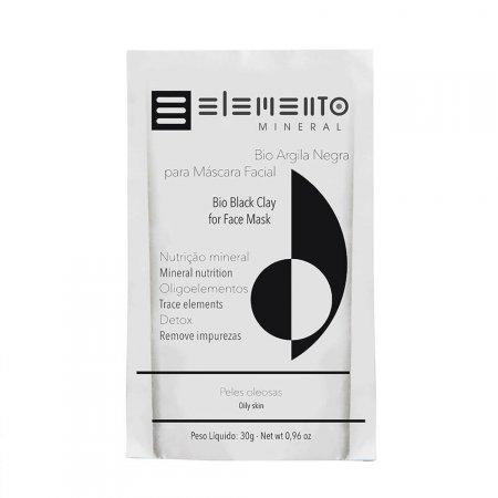 Bio Argila Negra Elemento Mineral 30g