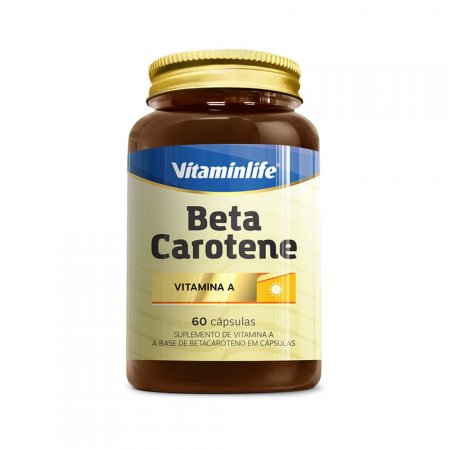 Beta Caroteno Sup. de Vitamina A  Vitaminlife 60 cápsulas