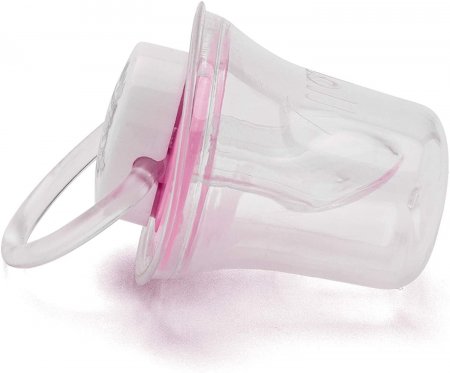 CHUPETA LOLLY SPECIAL COM CAPINHA PROTETORA 0 Á 6 MESES BICO ORTO ROSA