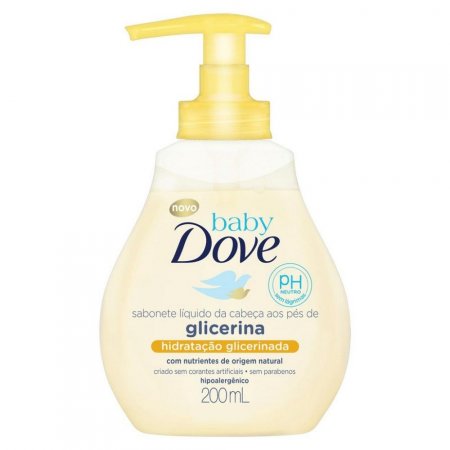 Sabonete Liquido Dove Baby Hidratação Glicerinada 200ml