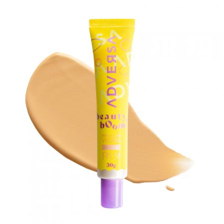 BB Cream Adversa vegano Beauty Boom com FPS 30 Cor 350 30g