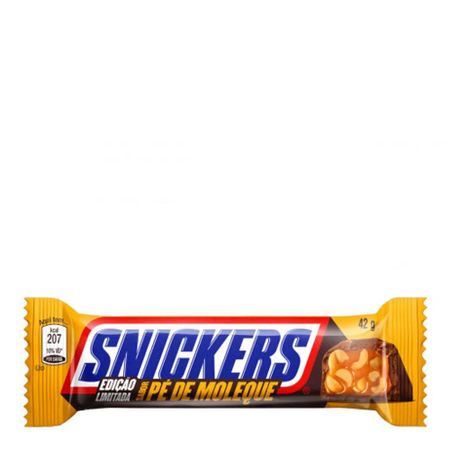 Chocolate Snickers Pé de Moleque 42g
