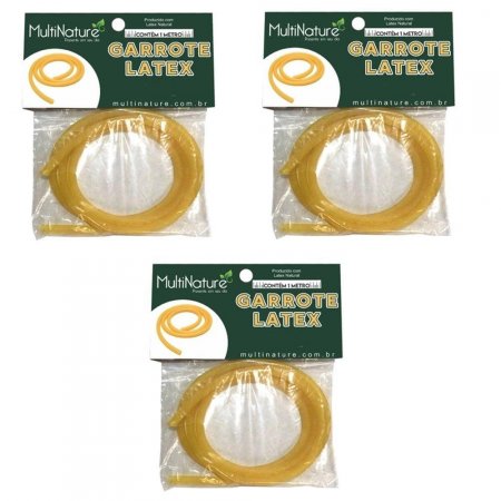 Tubo Latex Garrote 201, 202 e 203 com 1metro - Multinature