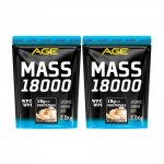 2X MASS 18000 (3Kg) - Baunilha