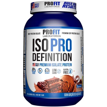 Iso Pro Whey Definition Chocolate 907g Profit