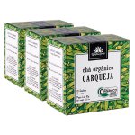 Carqueja Chá Orgânico Kampo de Ervas 3 cx com 10 sachês cada