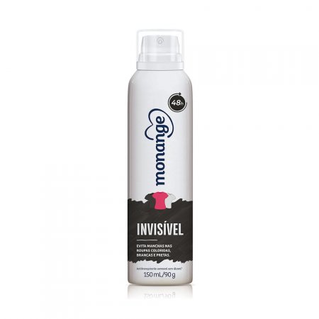 Desodorante Aerossol Antitranspirante Monange Feminino Invisível 150ml
