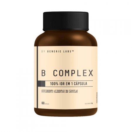 B-COMPLEX (60 cápsulas) - Generic Labs