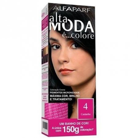 Tintura Alta Moda 4 Castanho 150gr