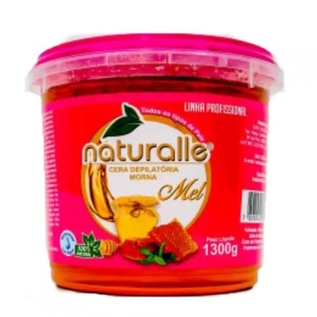 Cera Depilatória Naturalle Mel 1300g