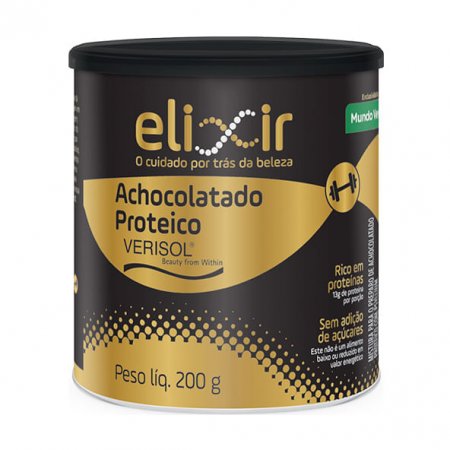 Achocolatado Proteico Verisol Elixir 200g