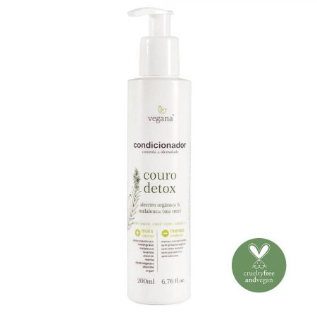 Condicionador Couro detox Vegana 200ml WNF